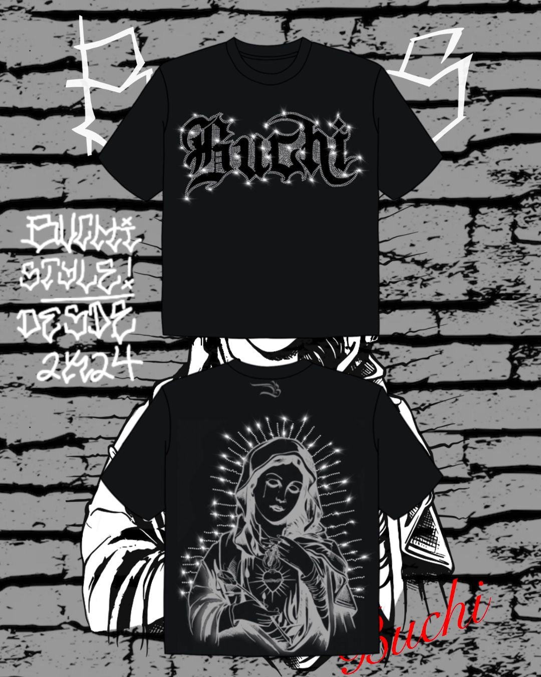 María GPM Crystal Tee