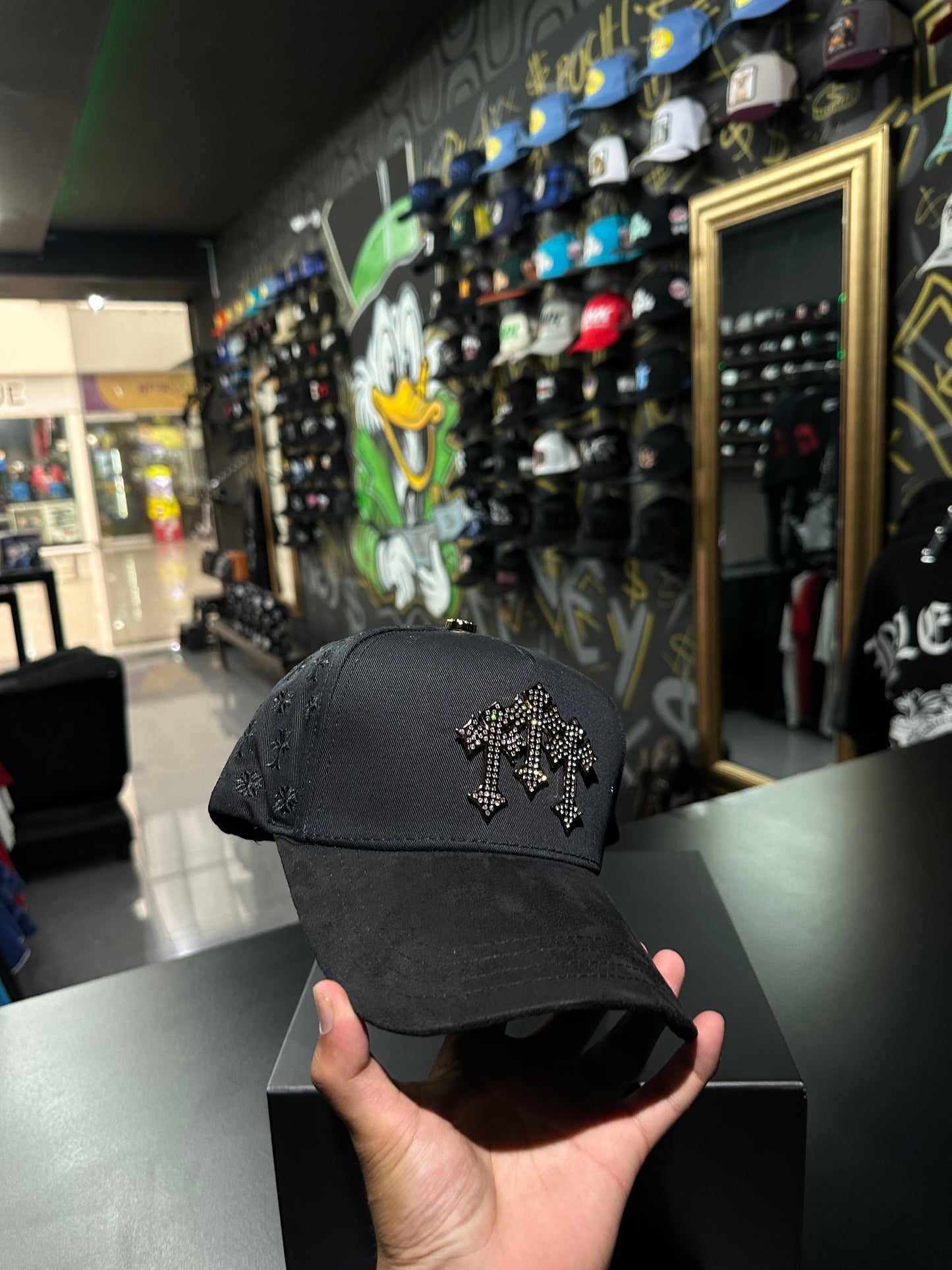 Barbas Hats Chrome 24k Rose Gold