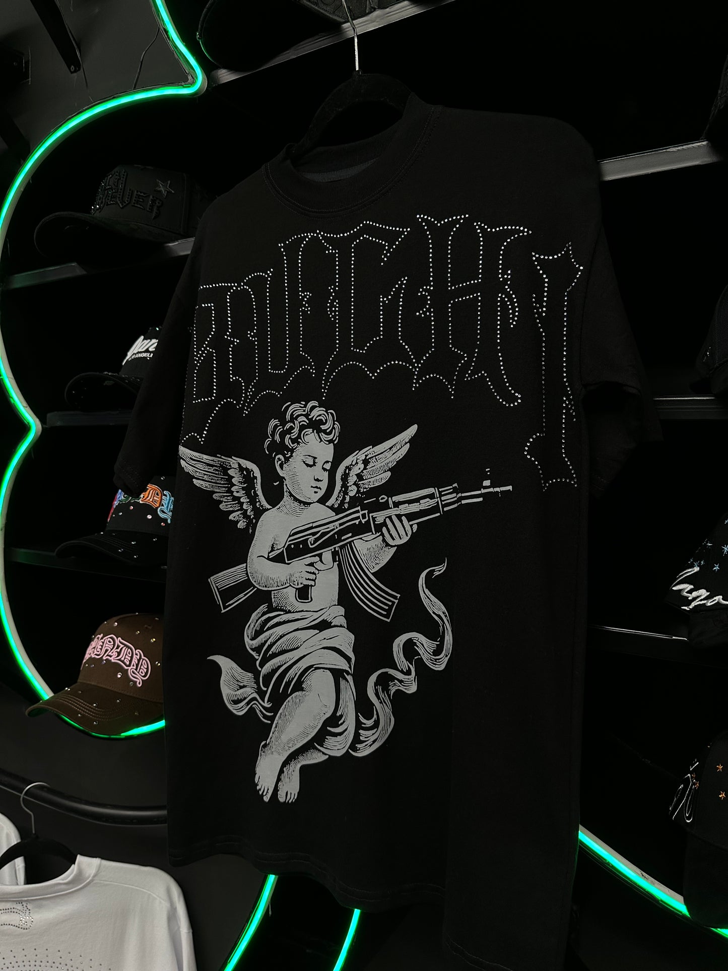 Ángel AK Crystals Tee