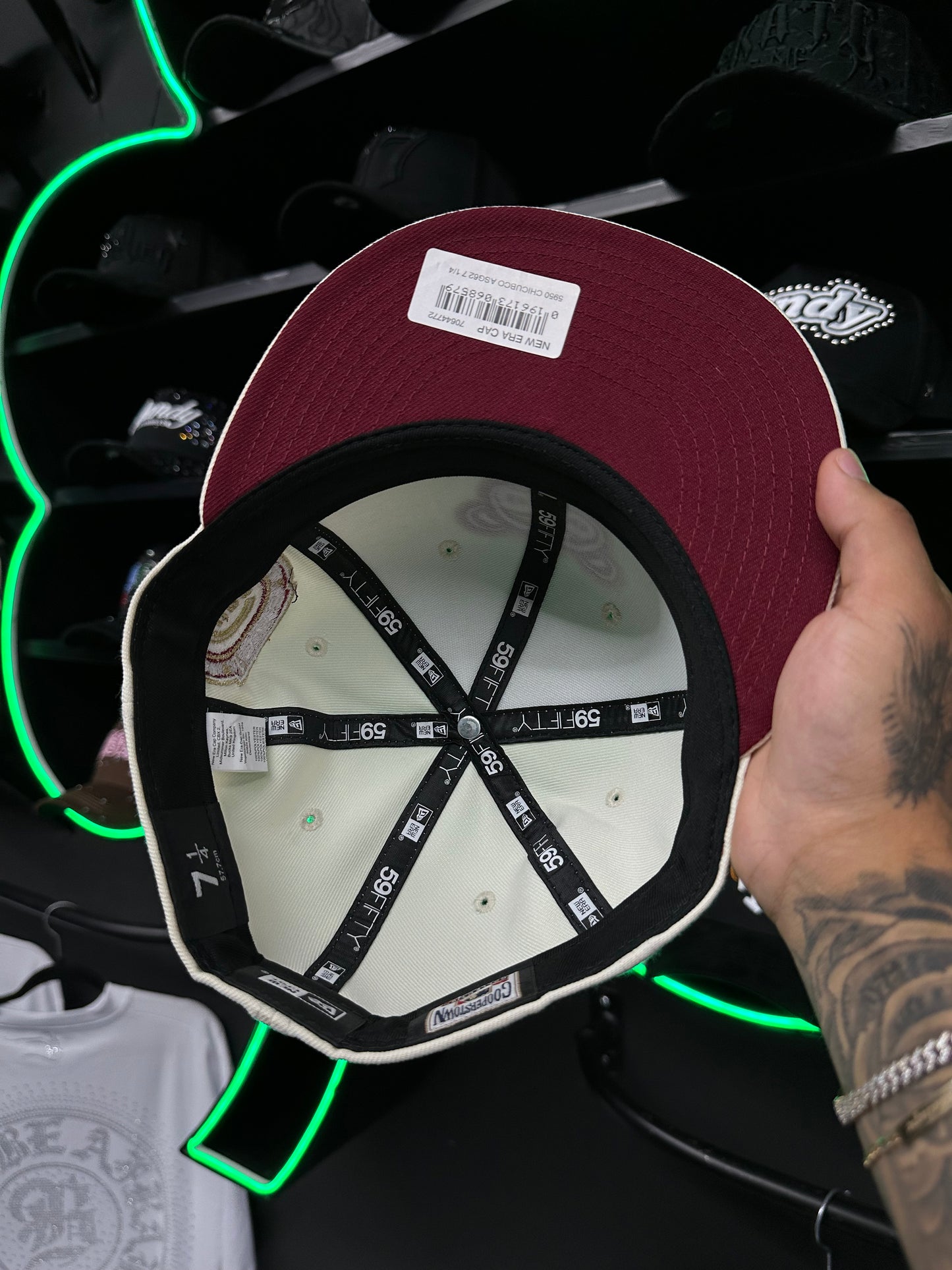 NEW ERA COOPERSTOWN 7 1/4