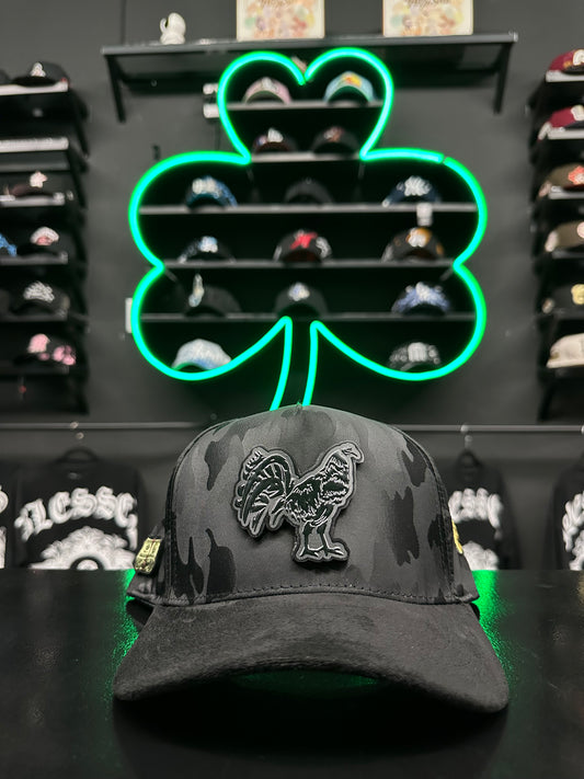 Gorra gallo total black