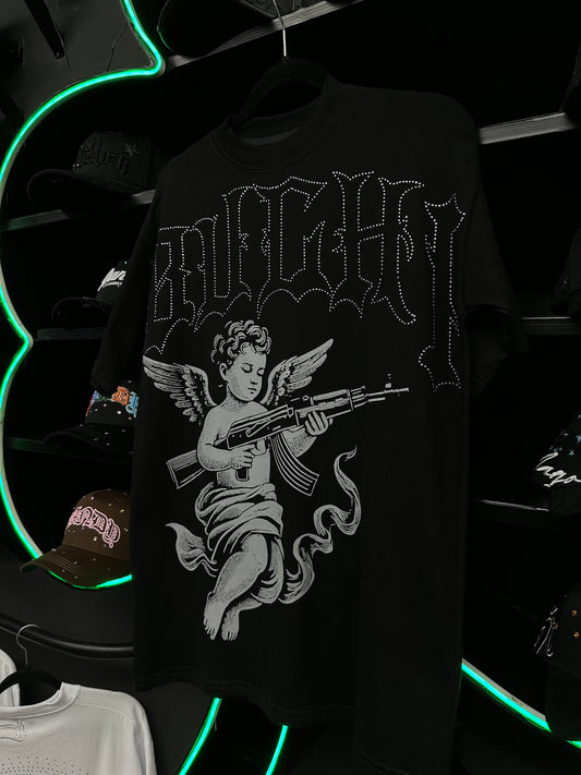 Ángel AK Crystals Tee