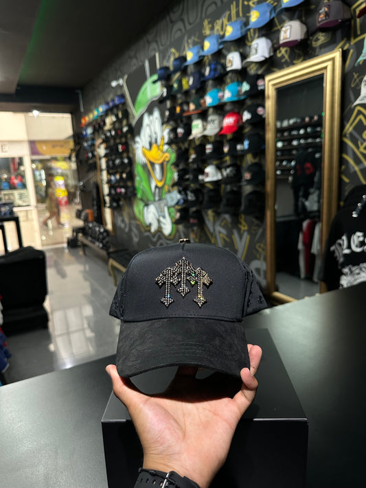 Barbas Hats Chrome 24k Rose Gold